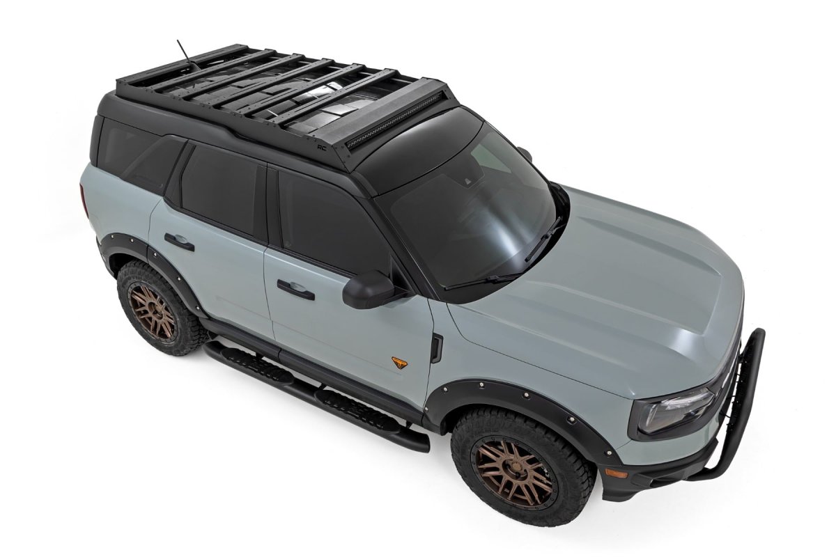 Ford Bronco Sport Roof Rack - Rough Country - Spectrum Series LED Lights - '21-'26
